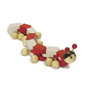 Tatzelwurm Swissi Nachziehspielzeug